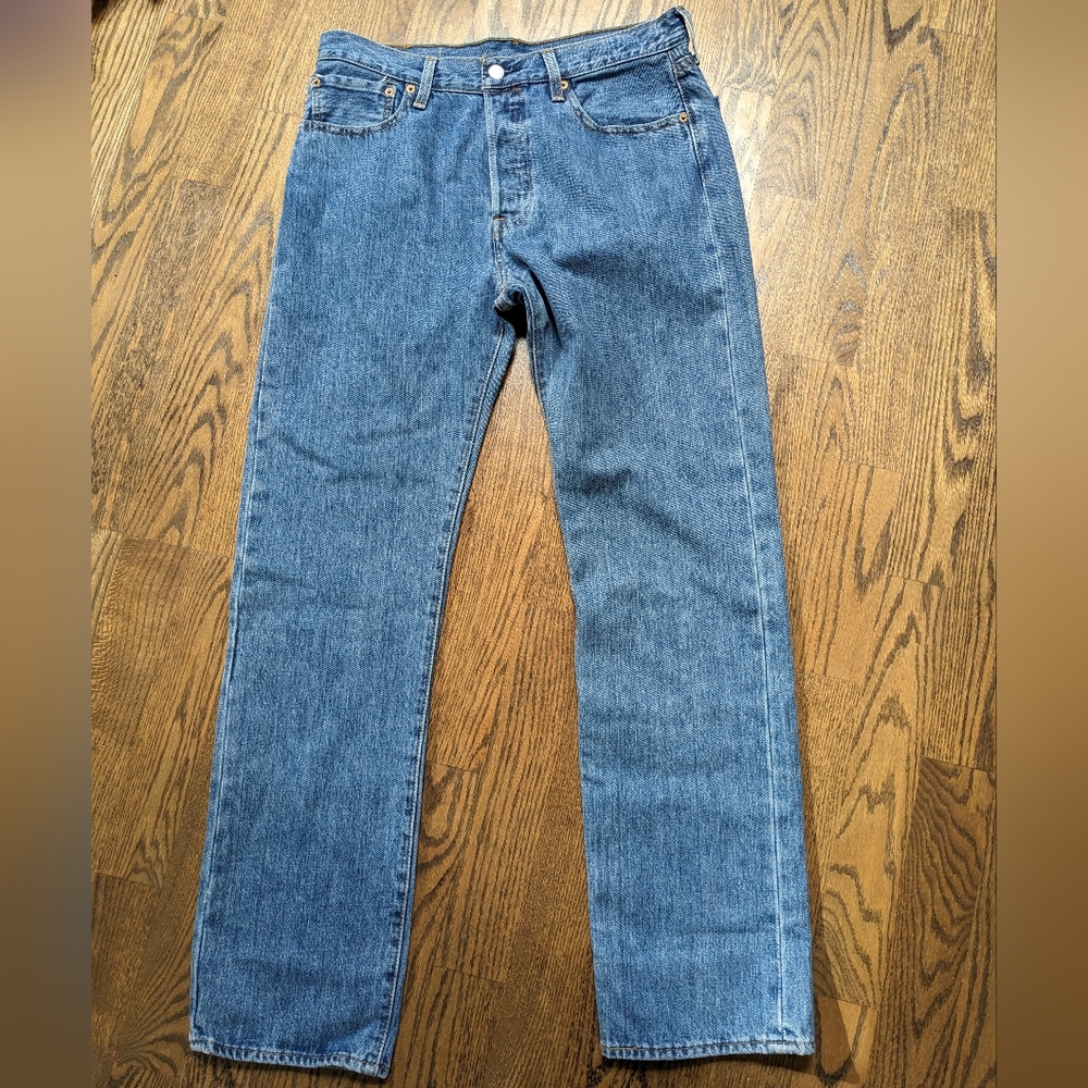 Levi's Blue Straight Jeans